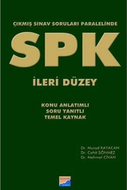 Siyasal Kitabevi Egitim Spk Ileri Duzey Cikmis Sinav Sorulari Paralelinde Trendyol