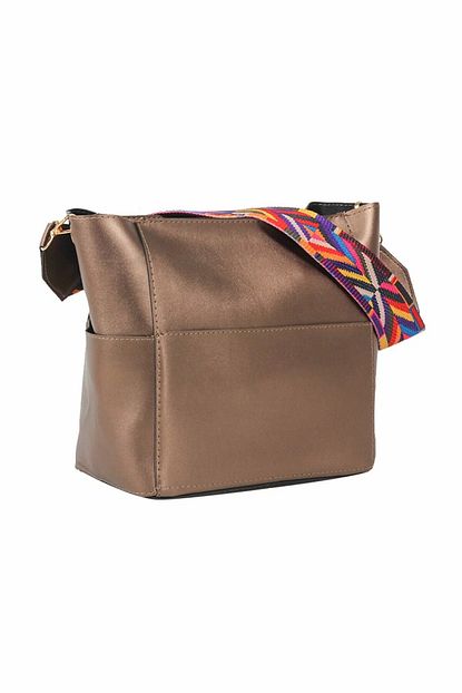 Bipanya Kolon Renkli Sapli Kadin Omuz Cantasi Bp 4165o Trendyol