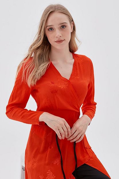 Kayra Tunik Kirmizi Ka B20 21016 19 Trendyol