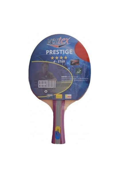Vertex Prestige 4 Yildiz Ittf Onayli Masa Tenisi Raketi Cok Renkli Trendyol