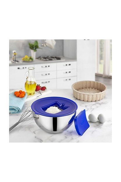 Gulsan Karistirma Kabi Tart Kalibi Paslanmaz Inox 4 Parca Ozel Fiyat Trendyol