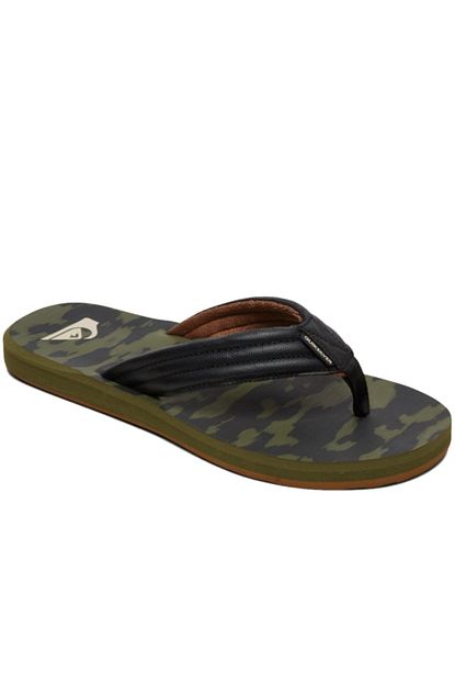Quiksilver Erkek Kamuflaj Desenli Parmak Arasi Terlik Aqyl100952 Trendyol