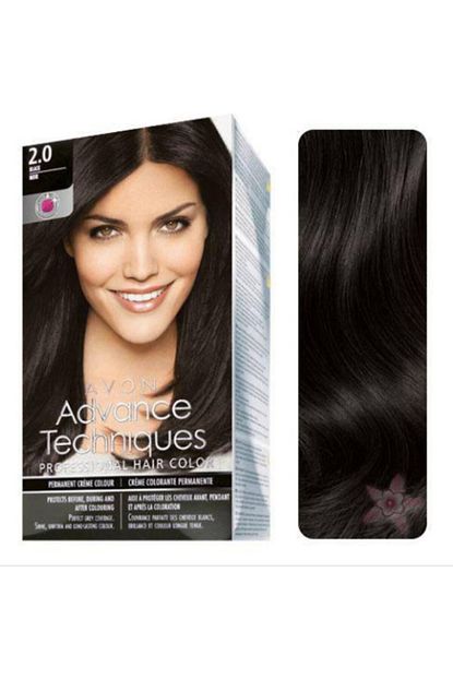 Avon Advance Techniques Sac Boyasi 2 0 Dogal Siyah Renk Yogun Trendyol