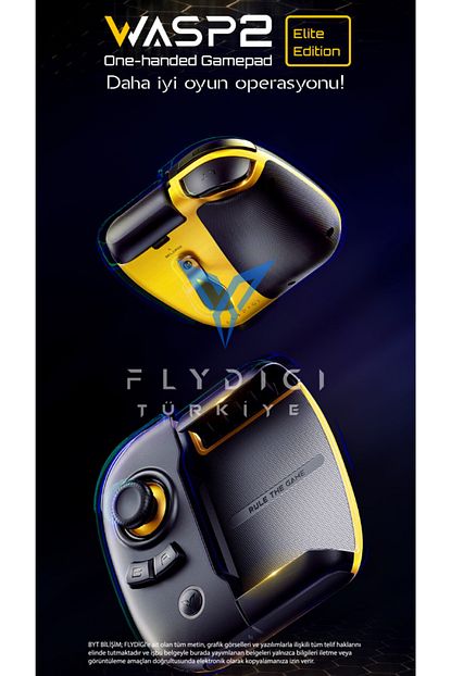 Flydigi Tek El Bluetooth Gamepad Ios Android Akilli Telefon Icin Joystick Oyun Denetleyicisi Trendyol