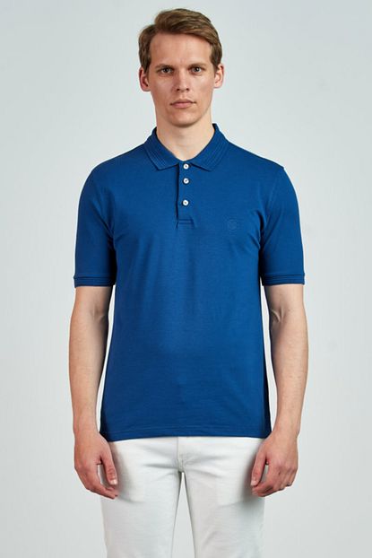Giovane Gentile Erkek Gece Mavisi T Shirt Trendyol