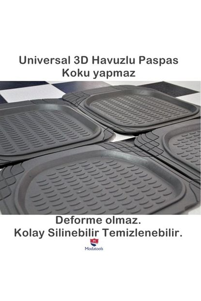 Modatools Mercedes Cla Serisi Uyumlu 3d Havuzlu Oto Paspas Universal Uygun Fiyat Trendyol