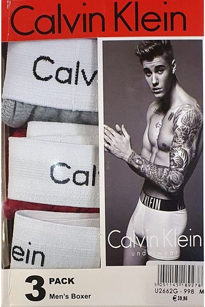 S13 Store Calvin Klein 3 Pack Men S Boxer Trendyol