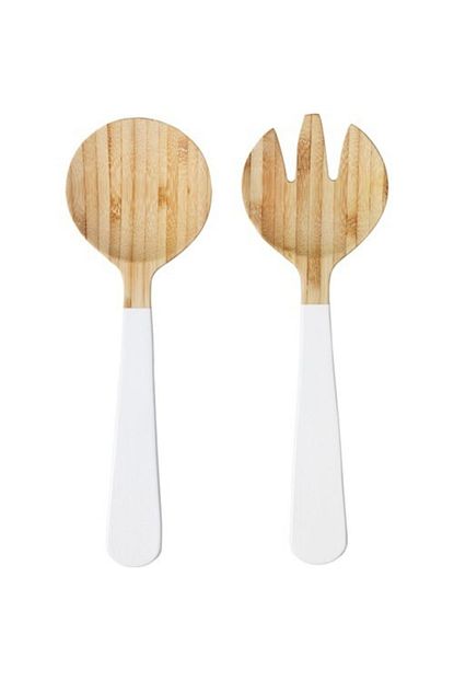 Barbun Ikea Gripande Ahsap Bambu Servis Kasigi 2 Parca Trendyol