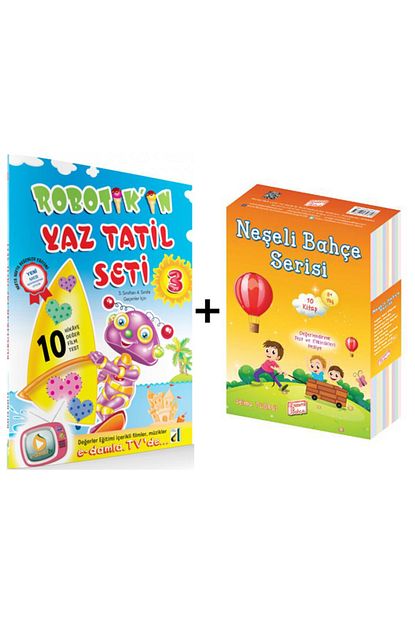 Damla Yayinlari 3 Sinif Robotik In Yaz Tatili Neseli Bahce Hikaye Seti Toplam 20 Kitap Trendyol