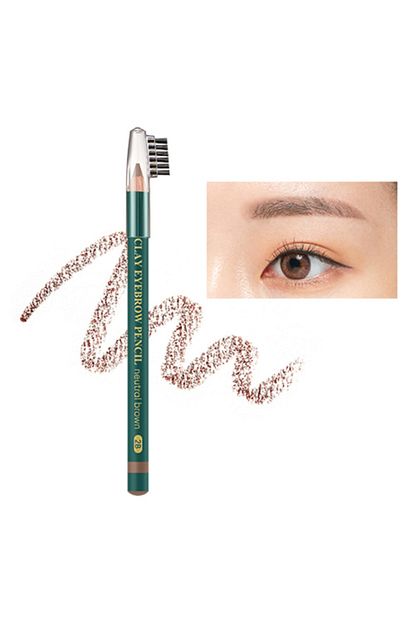 Missha Kas Kalemi Dogal Kahve Clay Eyebrow Pencil Neutral Brown Trendyol