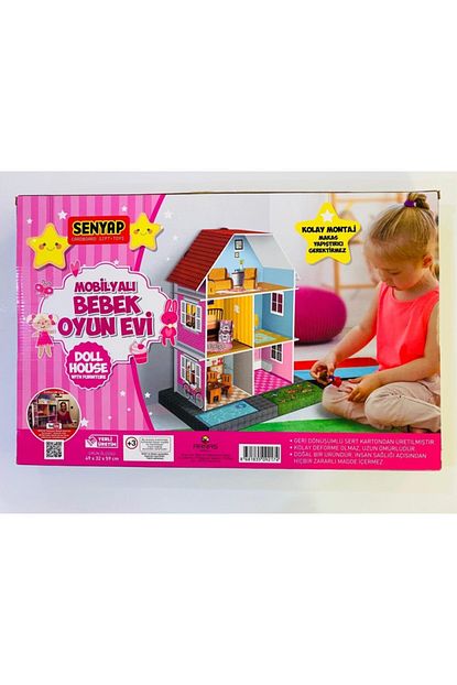 Yildirim Kitap Kirtasiye Mobilyali Bebek Oyun Evi Trendyol