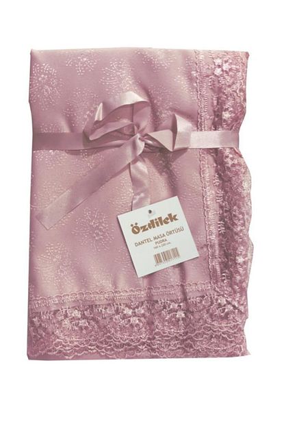 Ozdilek 160x220cm Dantel Masa Ortusu Pudra Trendyol