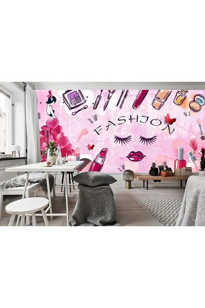 Renkli Duvarlar Bayan Fashion Guzellik Salonu Pembe Wallpaper Ozel Tasarim Duvar Kagidi 4 50x2 50 Trendyol En güzel pembe duvar kağıdı modelleri 4duvar'da. renkli duvarlar bayan fashion guzellik