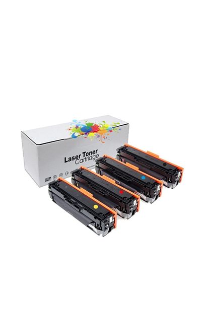 crg 045 canon i sensys mf635cx cmyk set muadil toner