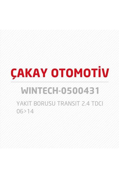 Wintech Yakit Borusu Transit 2 4 Tdci 06 14 Trendyol