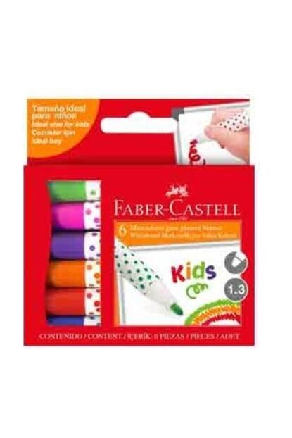 Faber Castell Kids Beyaz Tahta Kalemi 6 Renk Trendyol