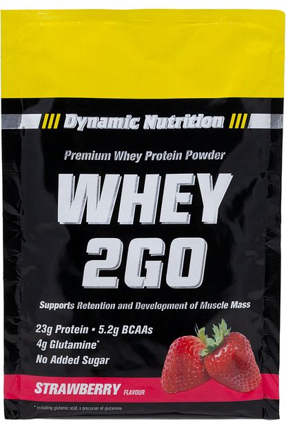 Dynamic Nutrition Dynamic Whey 2go 15 Adet X 32 Gr Tek Kullanimlik Sase Cilek Aromali Trendyol