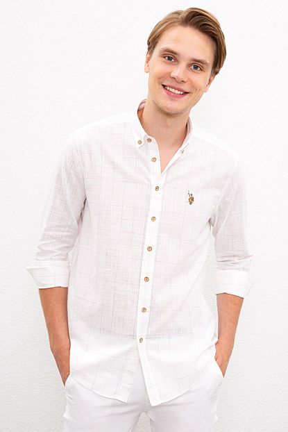 U S Polo Assn Erkek Gomlek G081sz004 000 979334 Trendyol