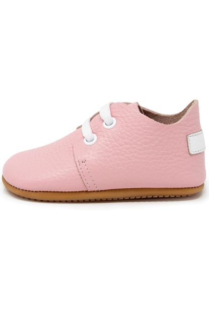 Ella Bonna Kiz Bebek Ayakkabisi Ilk Adim Ayakkabisi Bebek Ev Ayakkabisi Anatomik Hakiki Deri Pembe Trendyol