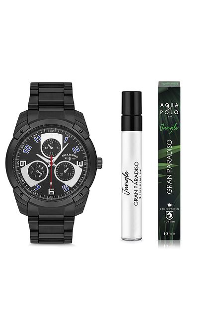 Aqua Di Polo 1987 Ozel Gran Parasido Jungle Parufm Ve Kol Saati Erkek Seti Stwa002901 Trendyol