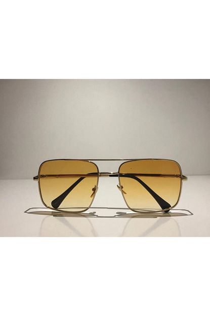 Yektastore Erkek Sari Camli Gunes Gozlugu Trendyol