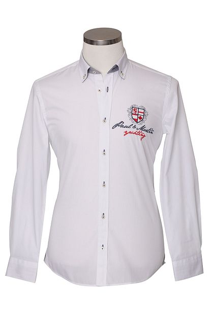 Paul Martin Canadian 100 Pamuk Parcali Nakisli Spor Erkek Gomlek Pm316701 Trendyol