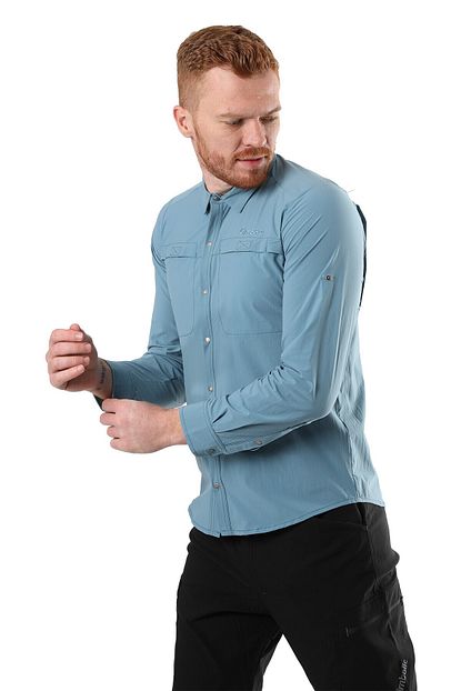 Climbolic Charm Outdoor Gomlek Acik Mavi Trendyol