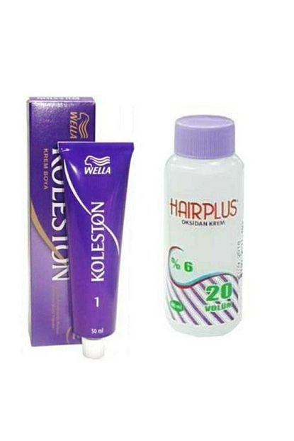 wella koleston tup boya 3 0 koyu kahve hairplus mini oksidan krem 20 vol fiyati yorumlari trendyol