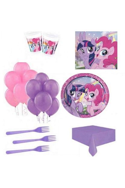Hayaller Dukkani 16 Kisilik Pony Dogum Gunu Susleri Setleri Parti Malzemeleri Trendyol