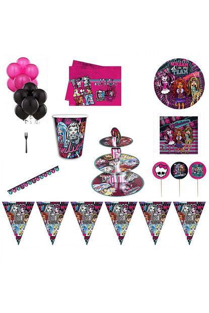Hayaller Dukkani Monster High Super Dogum Gunu Susleri Full Set 16 Kisilik Trendyol