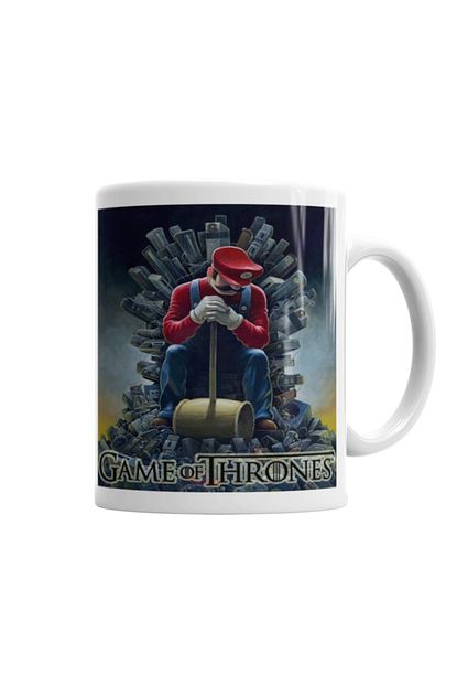 Baski Dukkani Lord Mario Game Of Thrones Kupa Bardak Porselen Trendyol