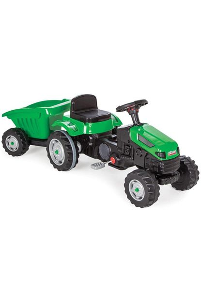Pilsan Yesil Active Romorklu Traktor Pedalli Trendyol
