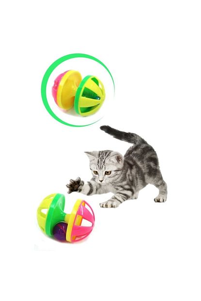 Pembe Karinca Cingirakli Renkli Kedi Oyuncagi Trendyol