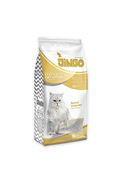 Jingo Naturel Bentonit Kedi Kumu Ince Taneli 10 Lt Trendyol