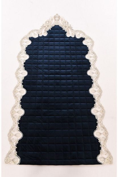 Ema Gupur Detayli Kadife Kullanisli El Yapim Handmade Kapitone Seccade Trendyol
