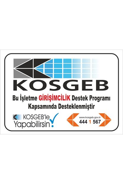 Birim Matbaa Kosgeb Levhalari Kosgeb Girisimcilik Levhasi Trendyol