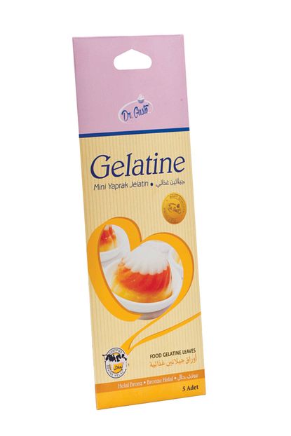 Dr Gusto Dr Gusto Yaprak Jelatin 5 Adet Helal Trendyol