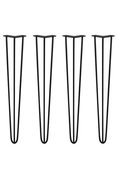 Abronya 60 Cm 1 Adet Masa Sehpa Kutuk Ayagi Metal Firkete Ayak Trendyol