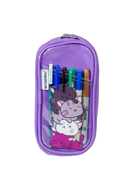 Woohoobox Seffaf Cepli Kalemlik Canta Cute Animals 12 Trendyol