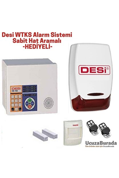 Desi Alarm Desi Hirsiz Alarm Wtks Hirsiz Alarm Sistemi Sabit Hat Aramali Trendyol
