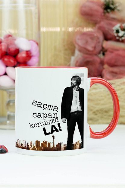 Phi Ajans Behzat C Kupa Bardak Kirmizi Trendyol