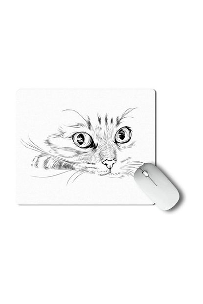 giftstore karakalem cizim kedi surati