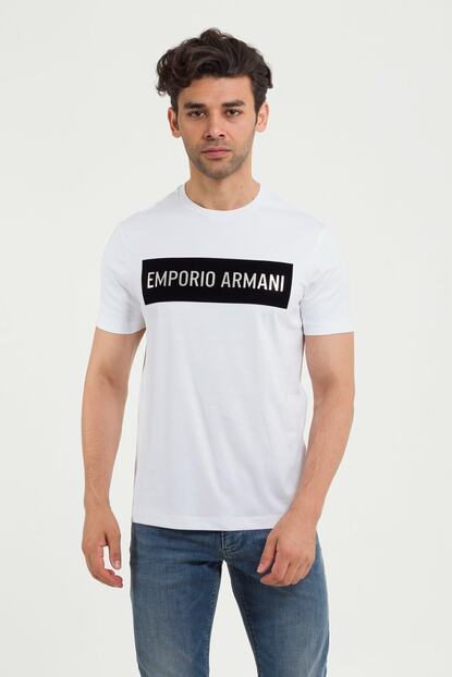 Emporio Armani Regular Fit Erkek Bisiklet Yaka T Shirt Trendyol