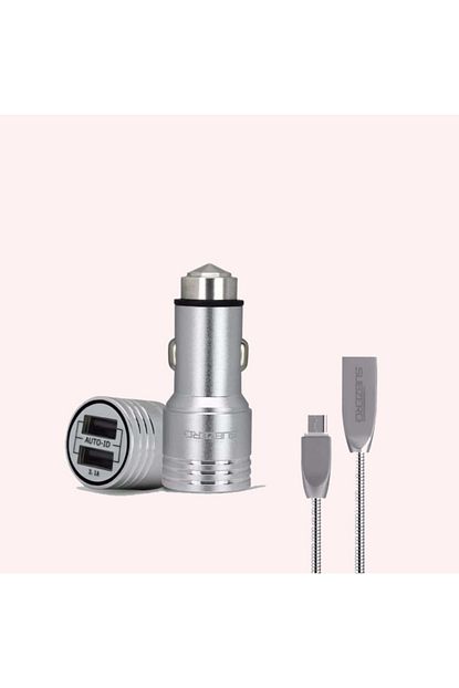 https www trendyol com subzero iphone 6 5 7 8 x cift usb metal arac sarj aleti ve kablosu p 43307071