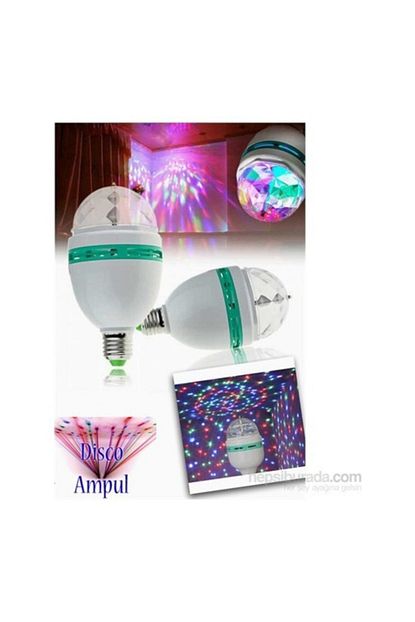 Taka 16 Renkli Donen Disko Topu Ampul Trendyol