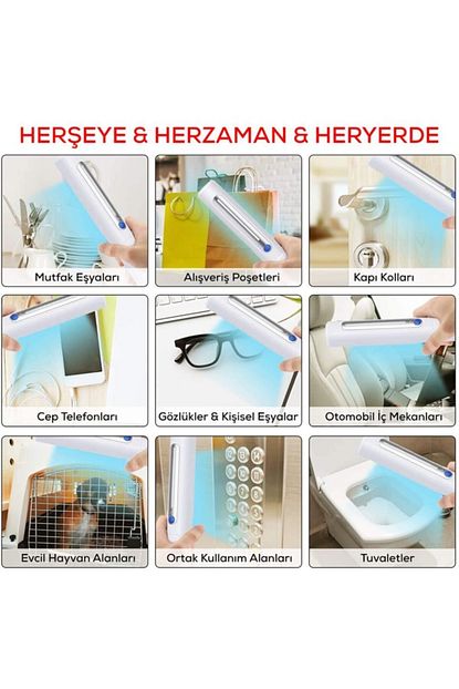 Bioled Portatif Ultraviyole Isik Dezenfekte Cihazi Uv Dezenfektan Trendyol