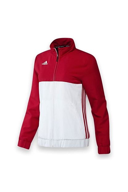 Adidas Kadin Kirmizi T16 Ceket Tek Esofman Ustu Aj5328 Trendyol