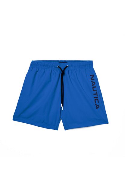 Nautica Erkek Mavi Polyester Deniz Sortu Trendyol