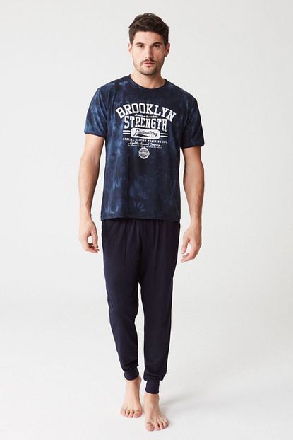 Mod Collection Yazlik Dar Paca Erkek Pijama Takim Trendyol