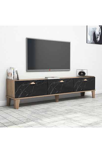 Bimossa E3630 Sepet Bendir Tv Unitesi Duvar Rafli Trendyol
